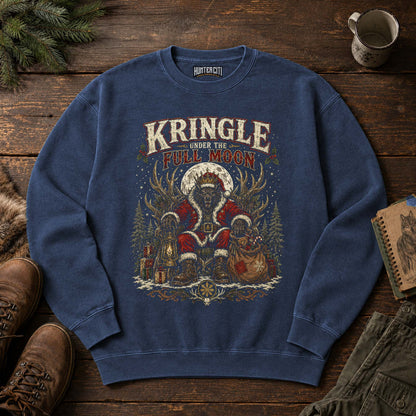 Kringle Under The Full Moon Werewolf Sweatshirt