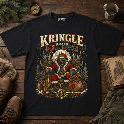 Kringle Under The Full Moon Werewolf T-Shirt
