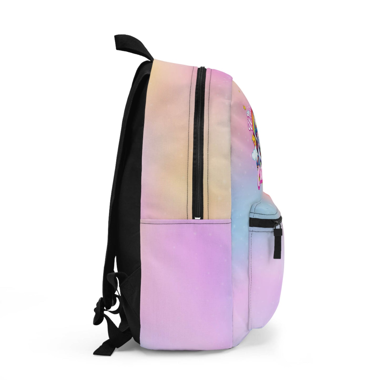 Personalised childs backpack – Custom Name & Photo | Astronaut, Unicorn, Dinosaur, Tie Dye Designs