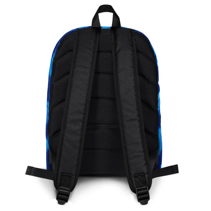 Game Over Back to School Tie-Dye T-Rex Kids Backpack