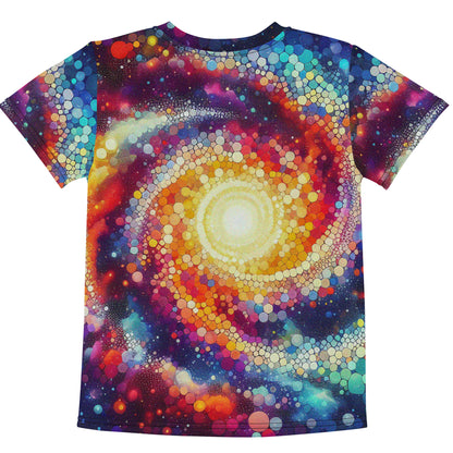 Lion Mosaic Galaxy vintage Kids T-shirt