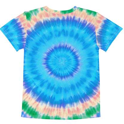 Welcome Back to School Tie-Dye Unicorn Dabbing Kids T-Shirt