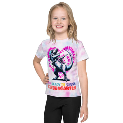 I'm Ready To Crush Kindergarten Dinosaur Dabbing Kids T-Shirt