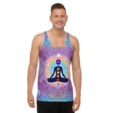 Load image into Gallery viewer, 9 Chakras Unisex Tank Top
