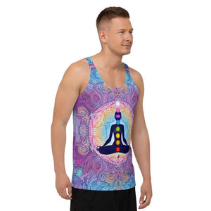 9 Chakras Unisex Tank Top