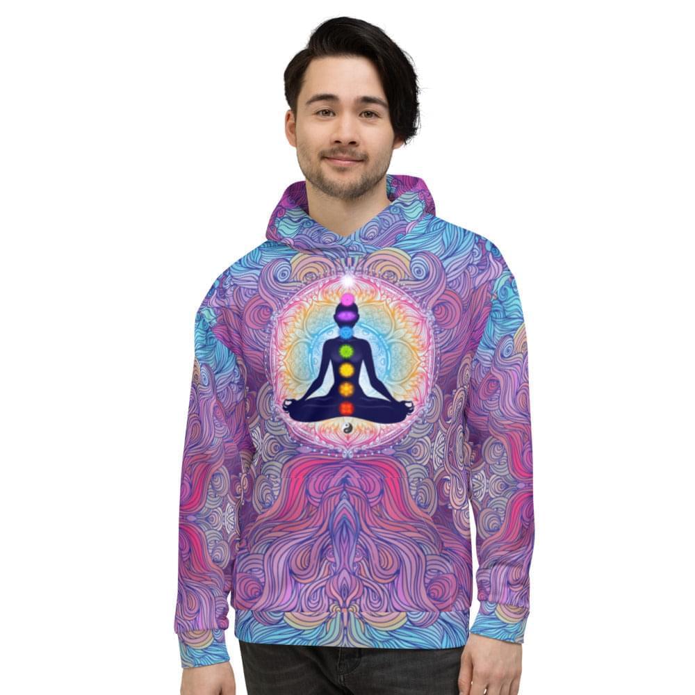 9 Chakras Unisex Hoodie