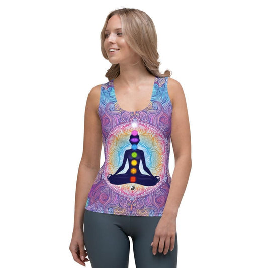 9 Chakras Women Tank Top