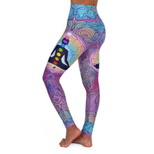 Load image into Gallery viewer, 9 Chakras High Waisted Yoga Leggings
