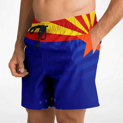 Arizona Flag Athletic Shorts
