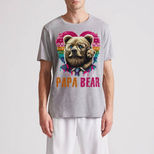Load image into Gallery viewer, Papa Bear Tie Dye Vintage Mens Premium T-Shirt
