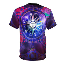 Load image into Gallery viewer, Mandala Wolf Galaxy Zodiac T-SHIRT
