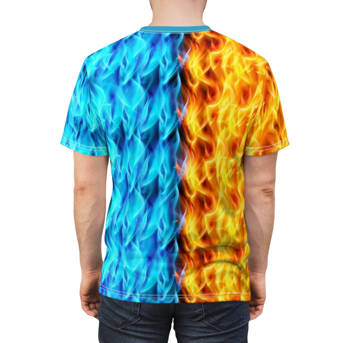 Wolf Fire and Ice T-Shirt