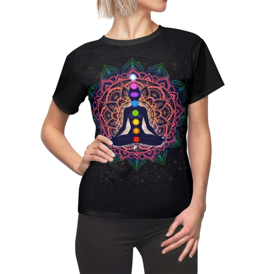 Meditating Human In Lotus Pose Women's T-Shirt