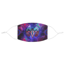 Load image into Gallery viewer, Horoscope Aries Fabric Face Mask
