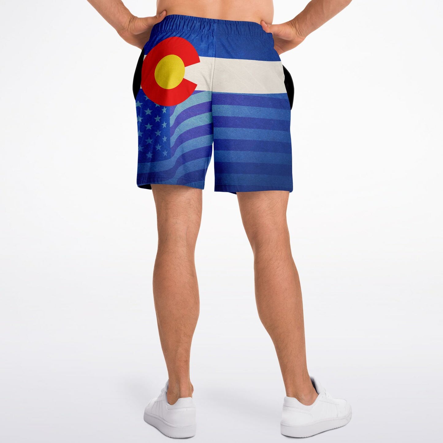 Colorado Flag Athletic Shorts