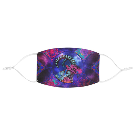 Horoscope Capricorn Fabric Face Mask