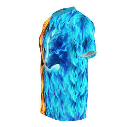 Wolf Fire and Ice T-Shirt