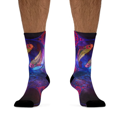 Horoscope Pisces Crew Socks