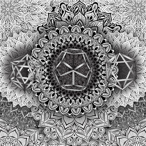 Mandala Bloom Microfiber Duvet Cover