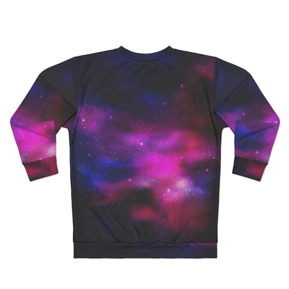 Wolf galaxy and zodiac AOP Unisex Sweatshirt
