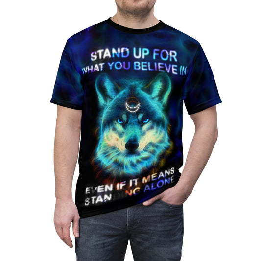 Dream Wolf What You Believe In T-Shirt