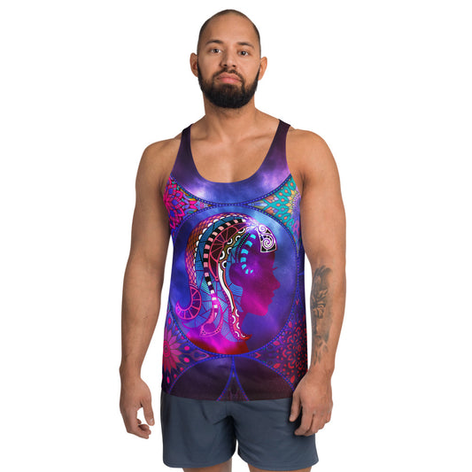 Horoscope Virgo Unisex Tank Top