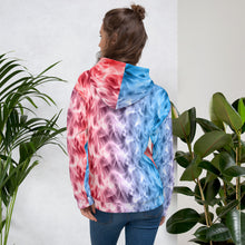 Load image into Gallery viewer, Wolf And Flower Unisex Hoodie
