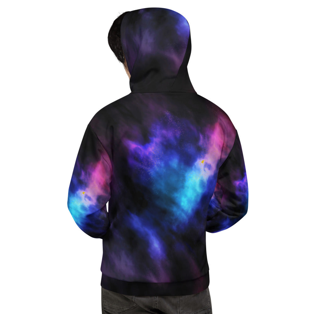 Wolf Moon Galaxy Unisex Hoodie