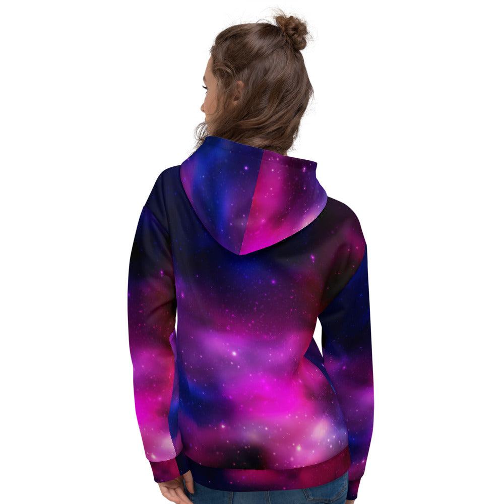 Wolf Moon Galaxy Unisex Hoodie