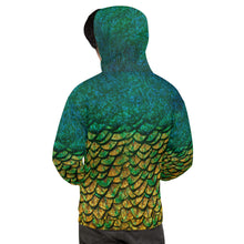 Load image into Gallery viewer, Peacock feathers Unisex Hoodie
