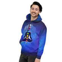 Load image into Gallery viewer, Colorful 9 Chakras Unisex Hoodie
