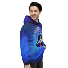 Load image into Gallery viewer, Colorful 9 Chakras Unisex Hoodie
