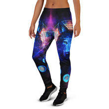 Load image into Gallery viewer, Wolf Moon Galaxy Pullover Women&#39;s Joggers

