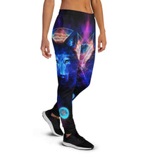 Load image into Gallery viewer, Wolf Moon Galaxy Pullover Women&#39;s Joggers
