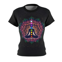 Load image into Gallery viewer, Meditating Human In Lotus Pose Women&#39;s T-Shirt

