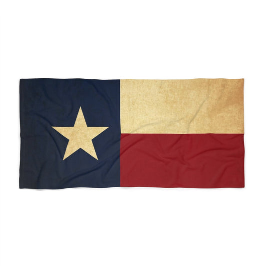 Texas Flag Beach Towel