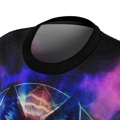 Wolf Moon Galaxy Women's T-Shirt
