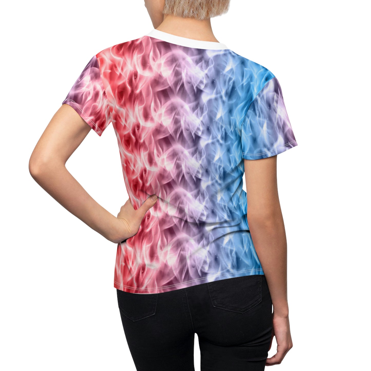 Wolf And Flower Women's T-Shirt