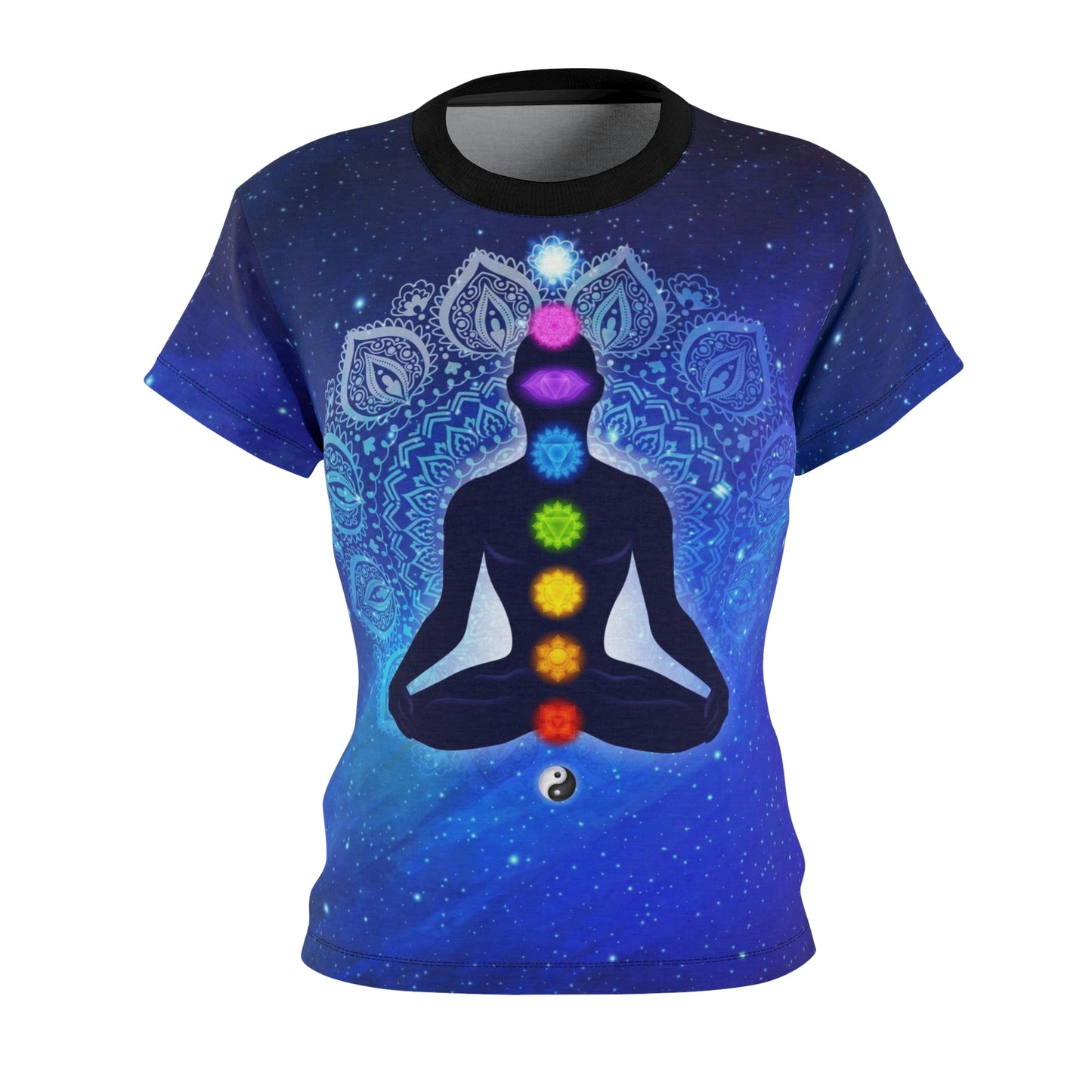 Colorful 9 Chakras Women's T-Shirt