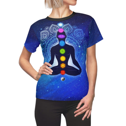Colorful 9 Chakras Women's T-Shirt